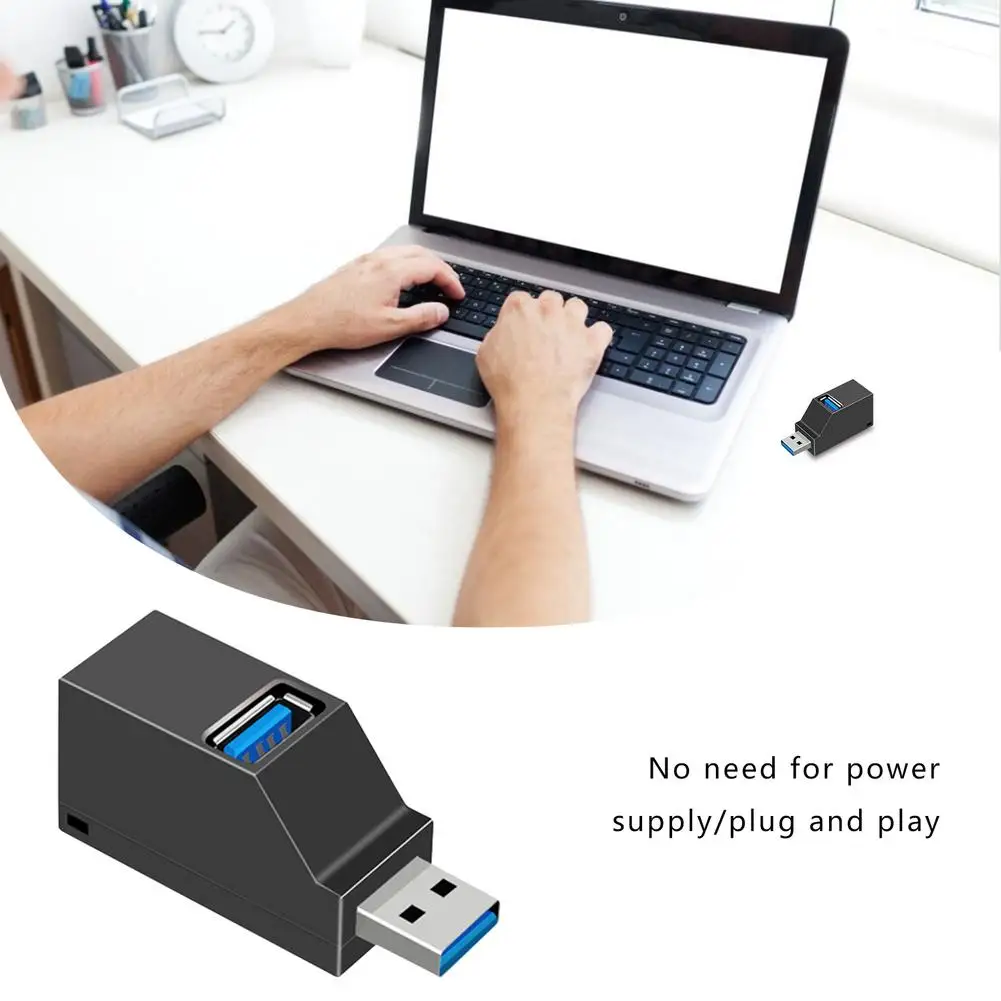 3 в 1 Универсальный Hub3 Порты и разъёмы разветвитель 0 встроенный usb хаб расширение