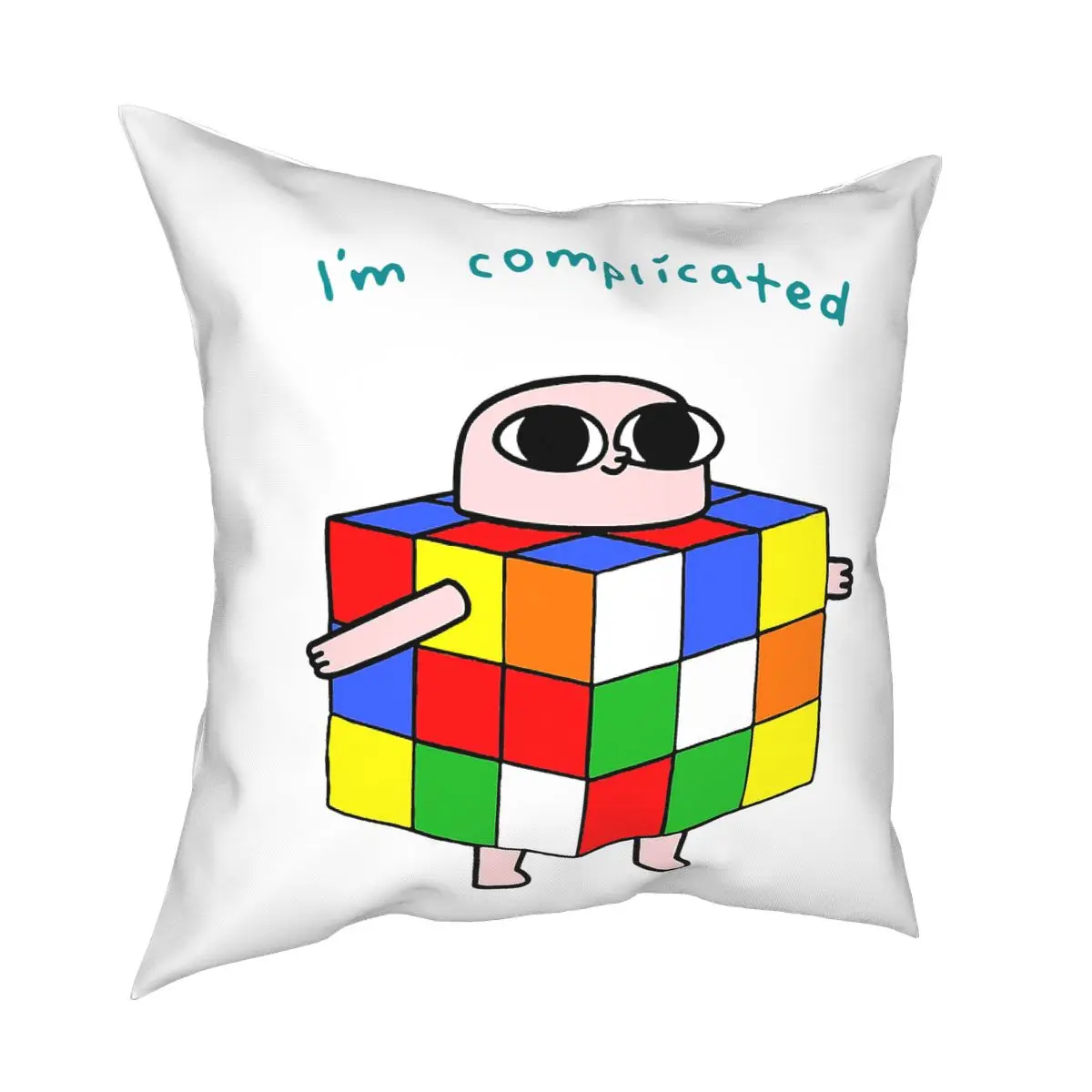 

Ketnipz, простые наволочки для подушек, подушки для дивана, милая мультяшная забавная наволочка