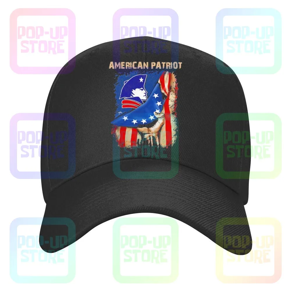 Американская новая стандартная бейсболка с флагом