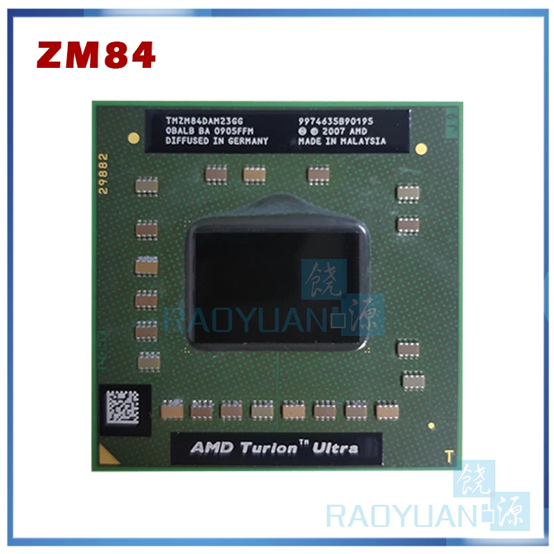 AMD ноутбука оригинальный Процессор TMZM84DAM23GG ZM84 2 3 ГГц/2 м PGA638 ZM 84 процессор PGA 638