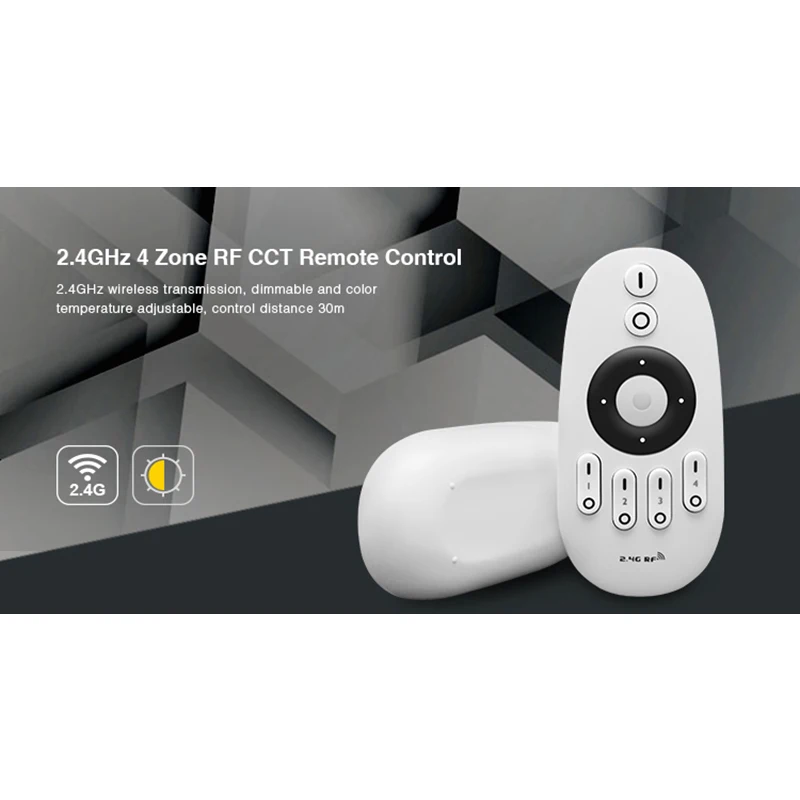 Milight 2 4G 4-Zone WiFi светодиодный контроллер iBox + RF сенсорный пульт CCT двойной белый цвет