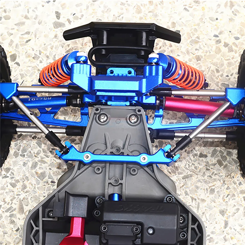 

Front Pull Rod Tie Lever Lever Link & Fixed Code Base Set for TRAXXAS RUSTLER 4X4 VXL RC Car Accessories