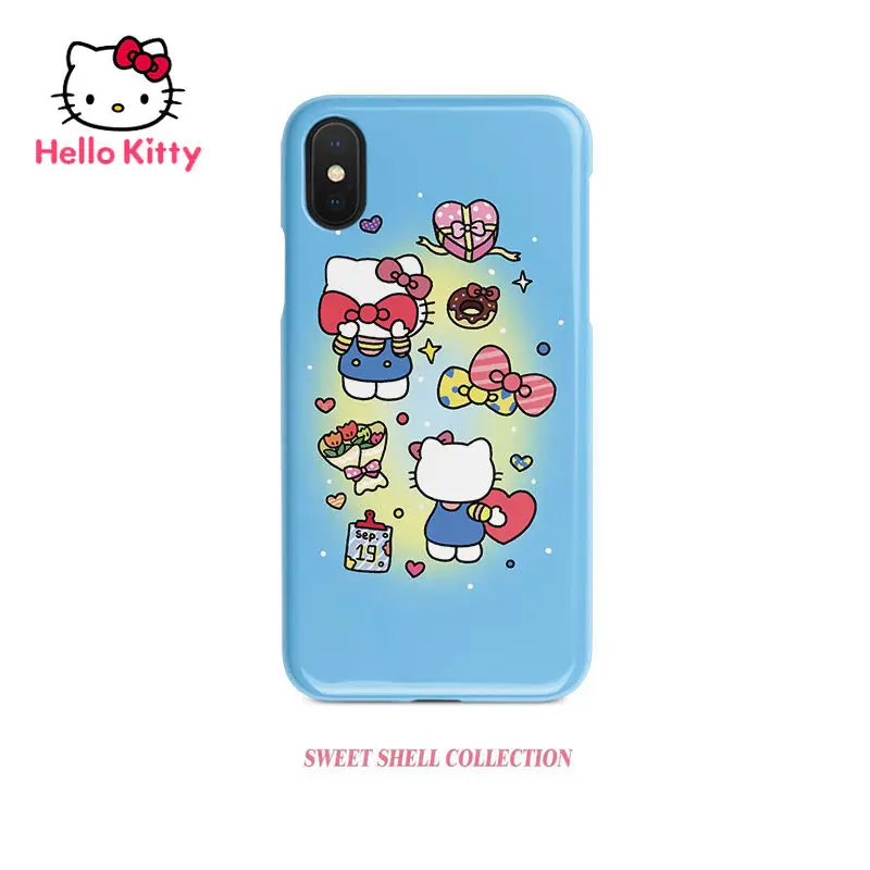 

Hello Kitty Cartoon All Inclusive Glossy Phone Case for IPhone13 13Pro 13Promax 12 12Pro Max 11Pro X XS XR 7 8 Plus Coverr