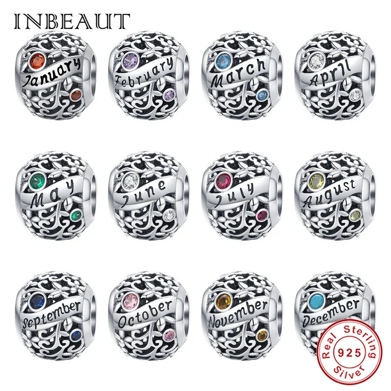INBEAUT оригинальные подвески для рождения подходящий бренд браслет из