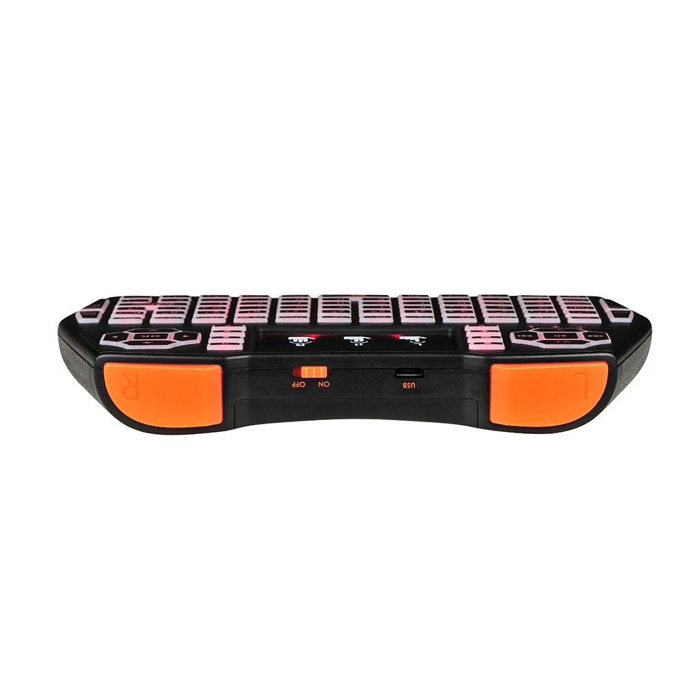 Spanish Newest Backlit i8X Plus Wireless Keyboard 2.4GHZ Air Mouse Touchpad I8 Remote For GTmedia G1 G2 GTC X96 Android TV Box | Компьютеры
