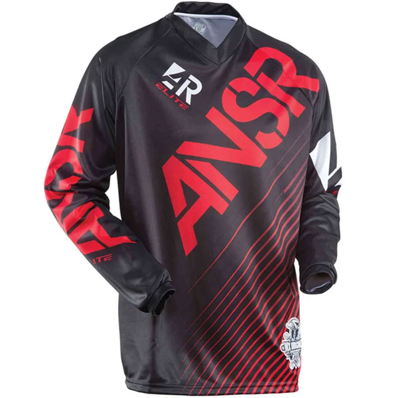

2018 ansr bike mtb fast dry moto gp shirt race downhill motocross ride cycle wear tshirt bmx long sleeve xxxl jersey