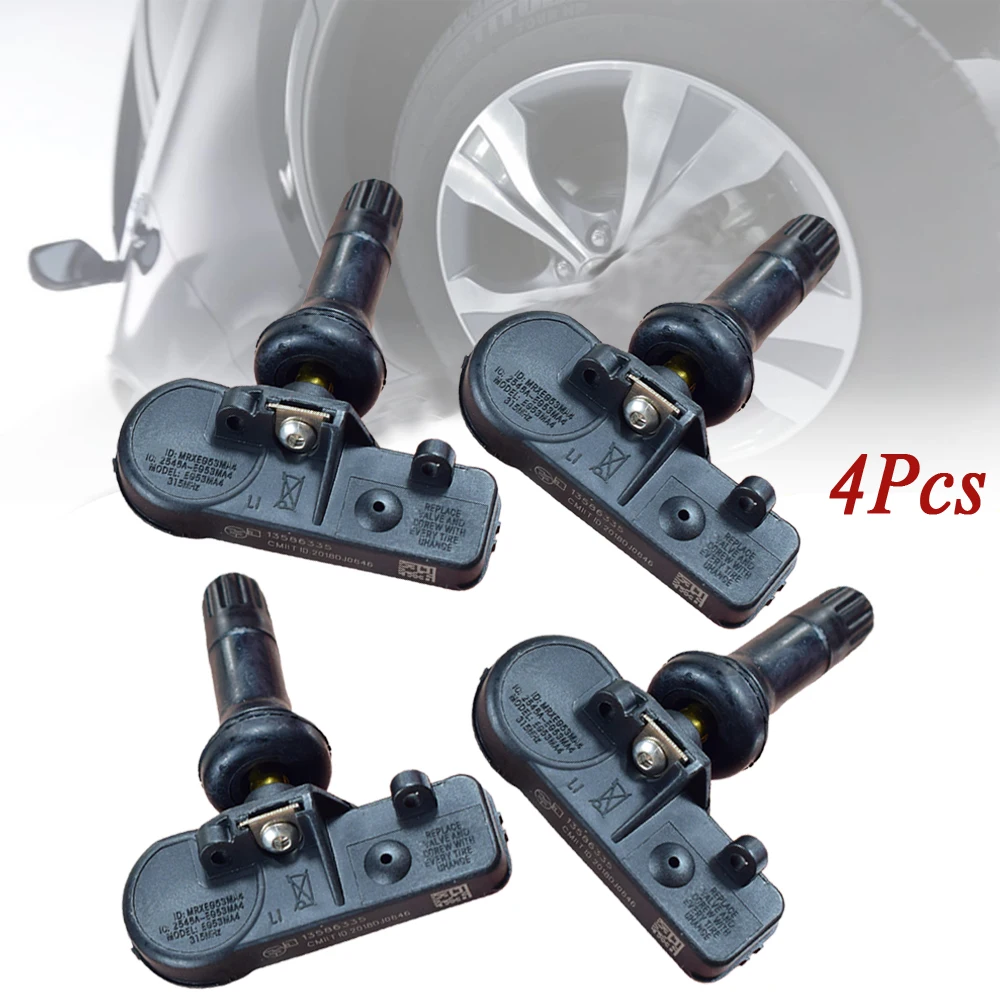 Датчик давления в шинах 13586335 22854866 TPMS 4 шт. датчик для Cadillac CTS DTS STS SRX Escalade Chevrolet Aveo