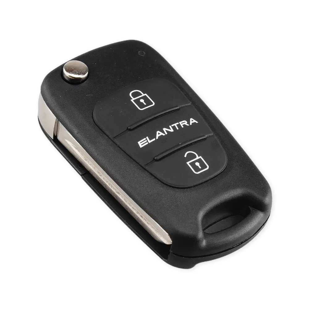 KEYYOU 10 шт. 3 BT флип-пульт для автомобильного ключа Hyundai I20 I30 IX35 I35 Accent Solaris Avante Elantra Verma