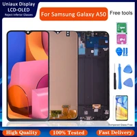 amoled for samsung galaxy a50 2019 a505fds a505f a505fd a505a lcd with touch screen digitizer assembly free shipping