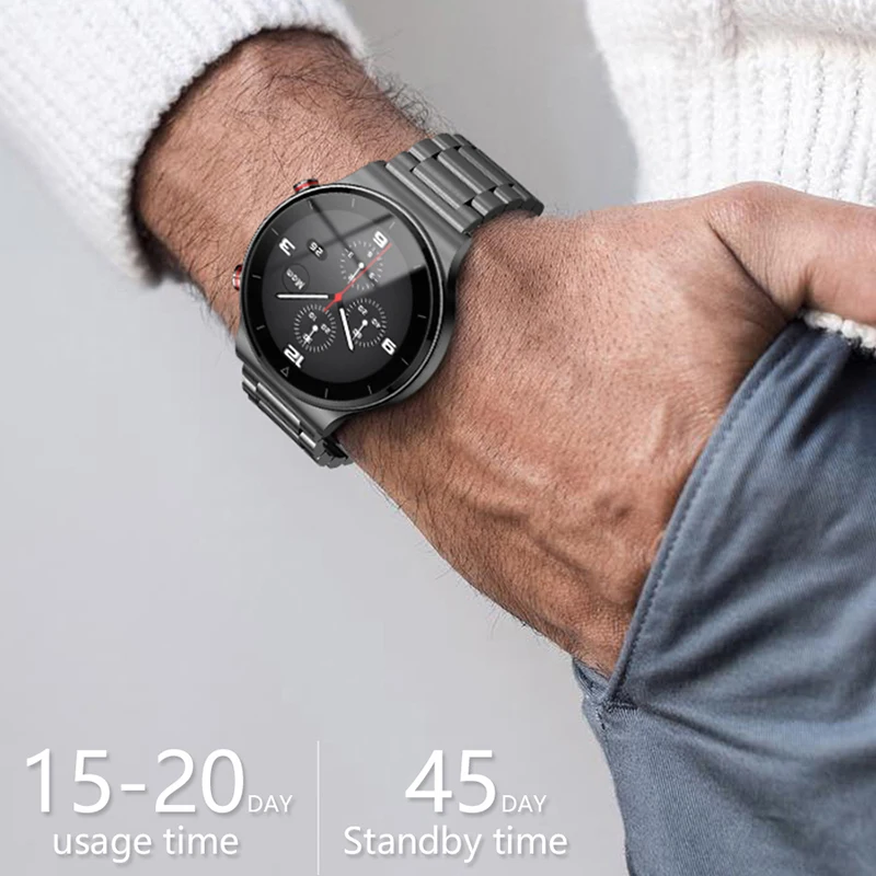 

Smart Watch Men 2021 Bluetooth Call Android Smartwatch Blood Pressure Ecg 1G Smart Watch For Xiaomi Iphone IOS Huawei GT 2 Pro