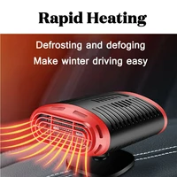 car 12v heating 120w 12v24v car heater potable auto heater defroster electric fan heater windshield evaporation ventilation