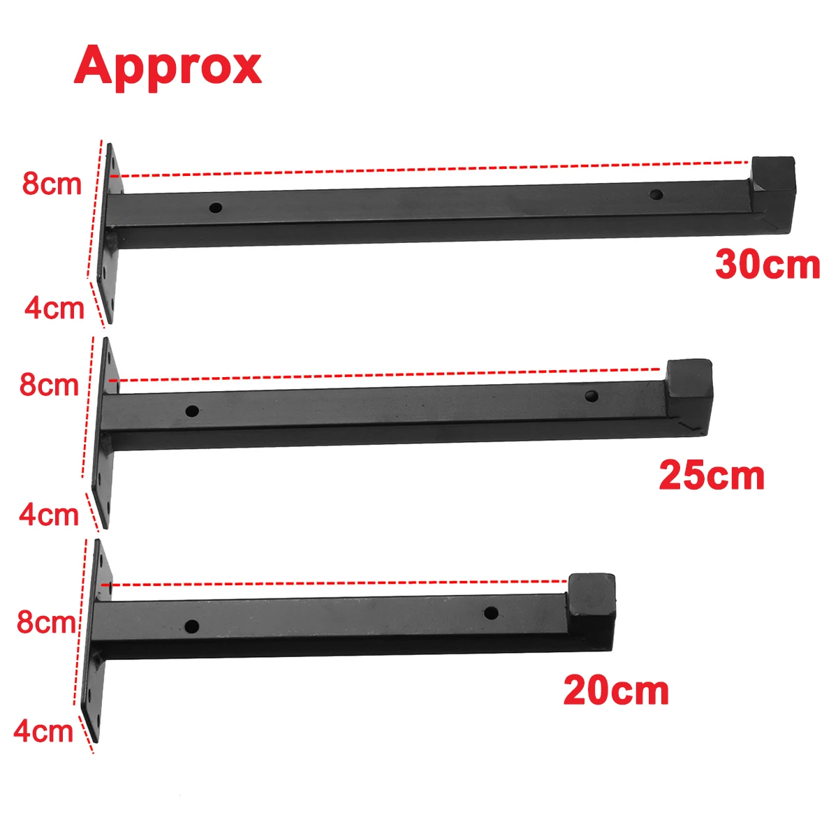 1 пара настенный кронштейн для полки сверхмощные строительные леса плавающий