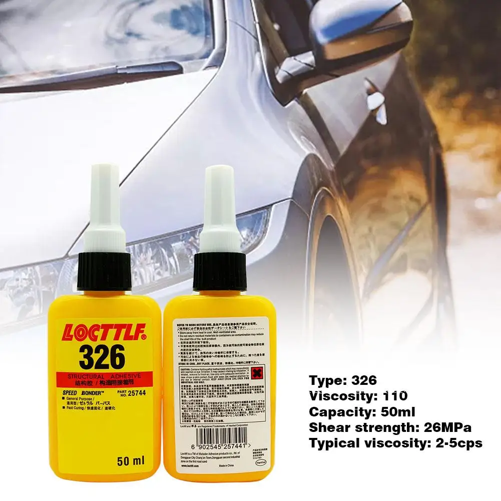 

50ml Metal Glass Adhesive Fast Curing Safe Construction Epoxy Glue Liquid Instant Strong Super Glue Rearview Mirror Adhesive