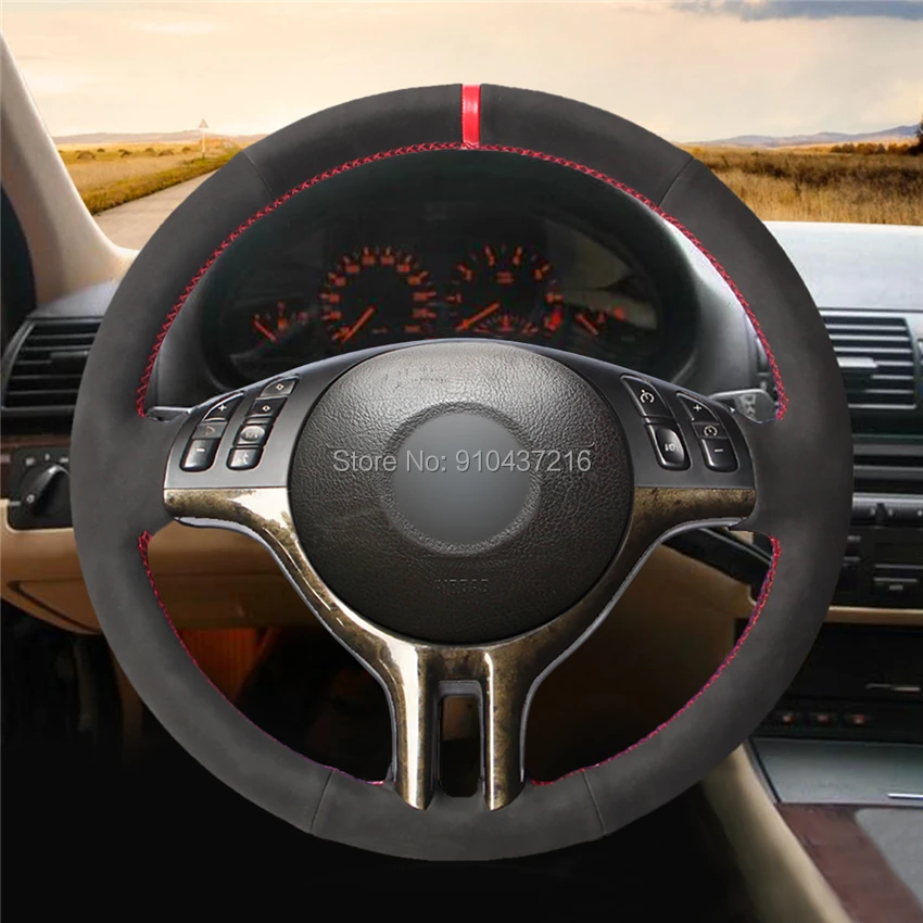 

Чехол на руль для BMW E46 318i 325i 330ci E39 X5 E53 Z3 E36/7 E36/8