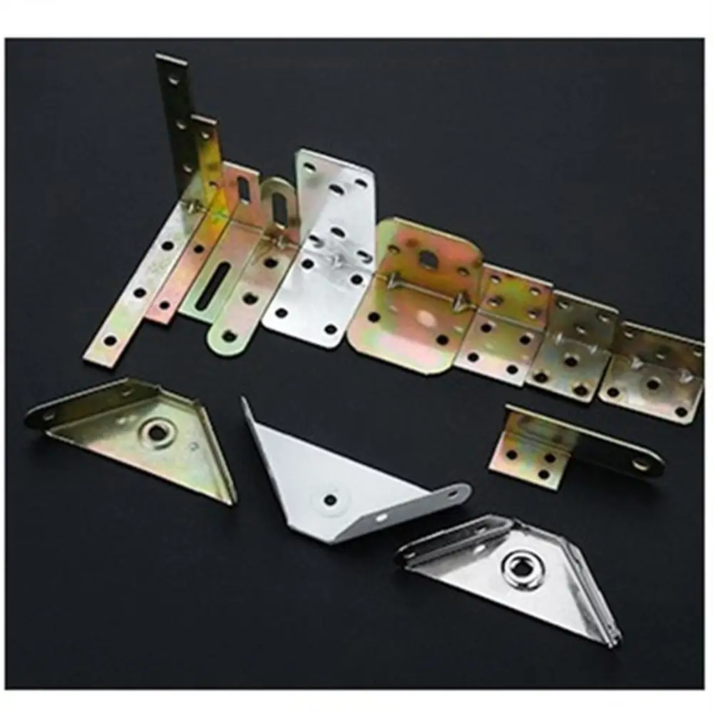 Утолщенный прямоугольный Железный Кронштейн 90 градусов треугольный