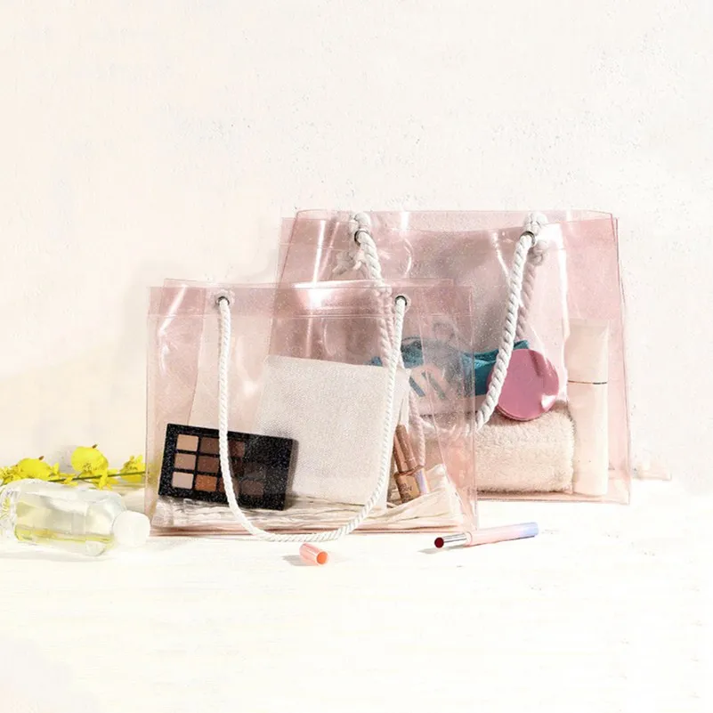 Водонепроницаемая женская сумка для плавания прозрачная Спортивная Дорожная из