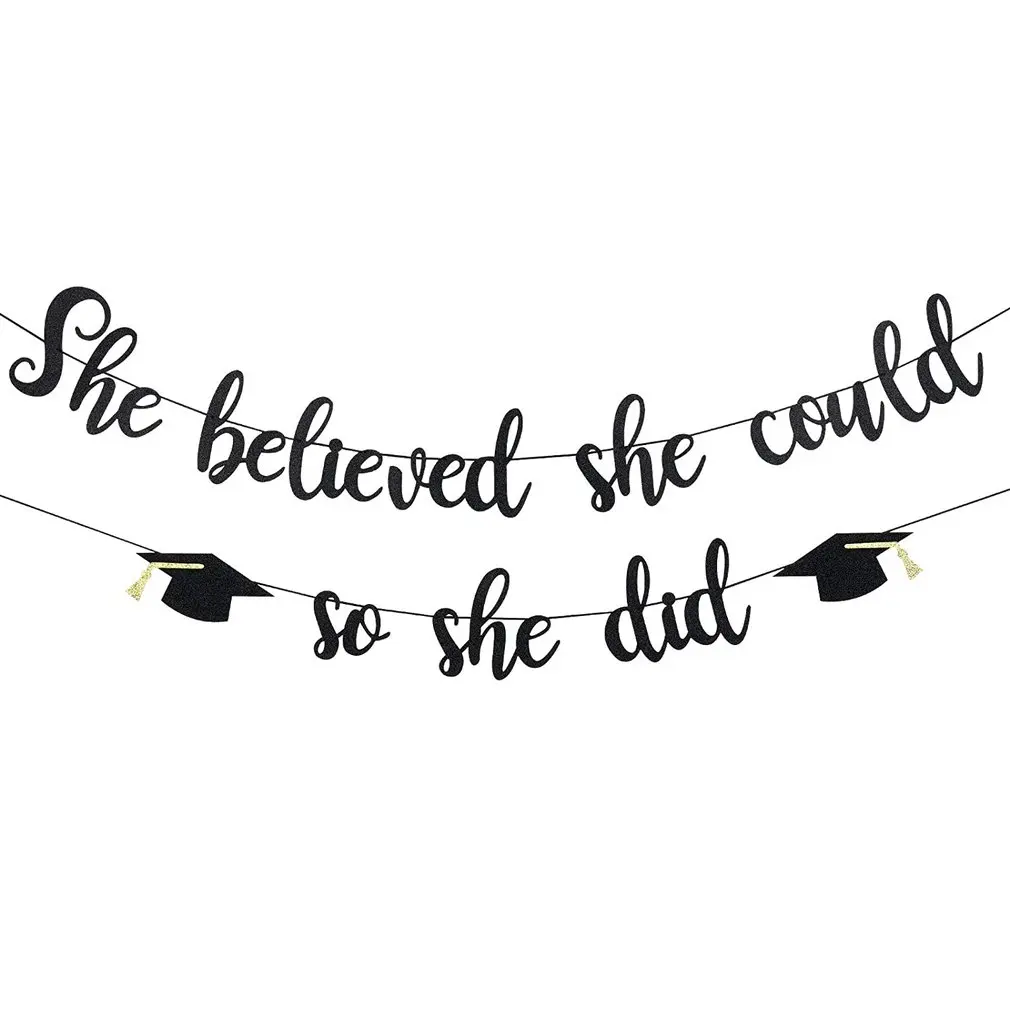 

Graduation Party Decorations Glitter Congrats Party Decorations Graduation Banner Grad Party Supplies Party Banner