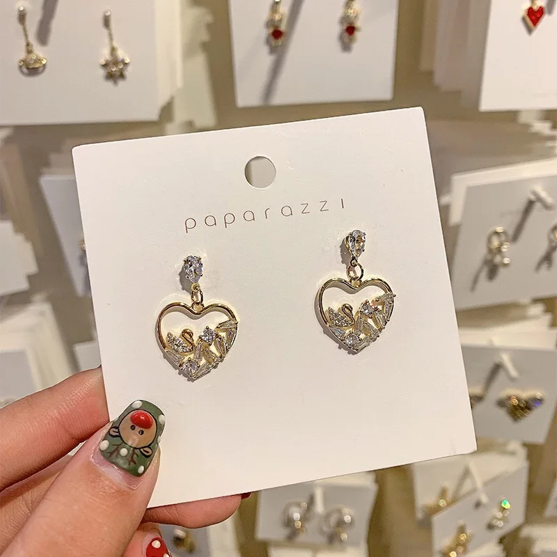 Женские серьги в виде лебедя серебро 925 пробы|Серьги-гвоздики| |