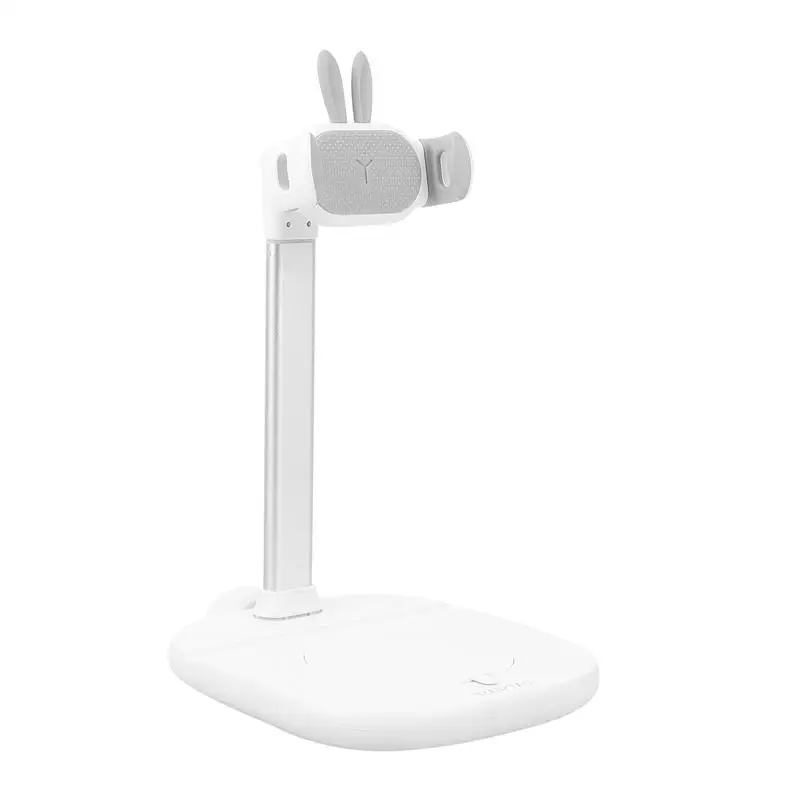 

Adjustable Mobile Phone Rack Desktop Phone Holder Phone Support (White)
