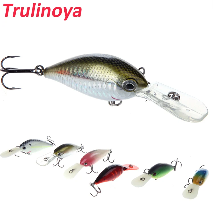 Trulinoya DW21 1 шт. рыболовная приманка с кренкбейтом 64 мм 16 5 г Isca искусственная