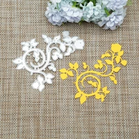 floral rose vine with thorn pattern cutting die for scrapbooking diy clip art photo embossing decorating metal cutter stencil