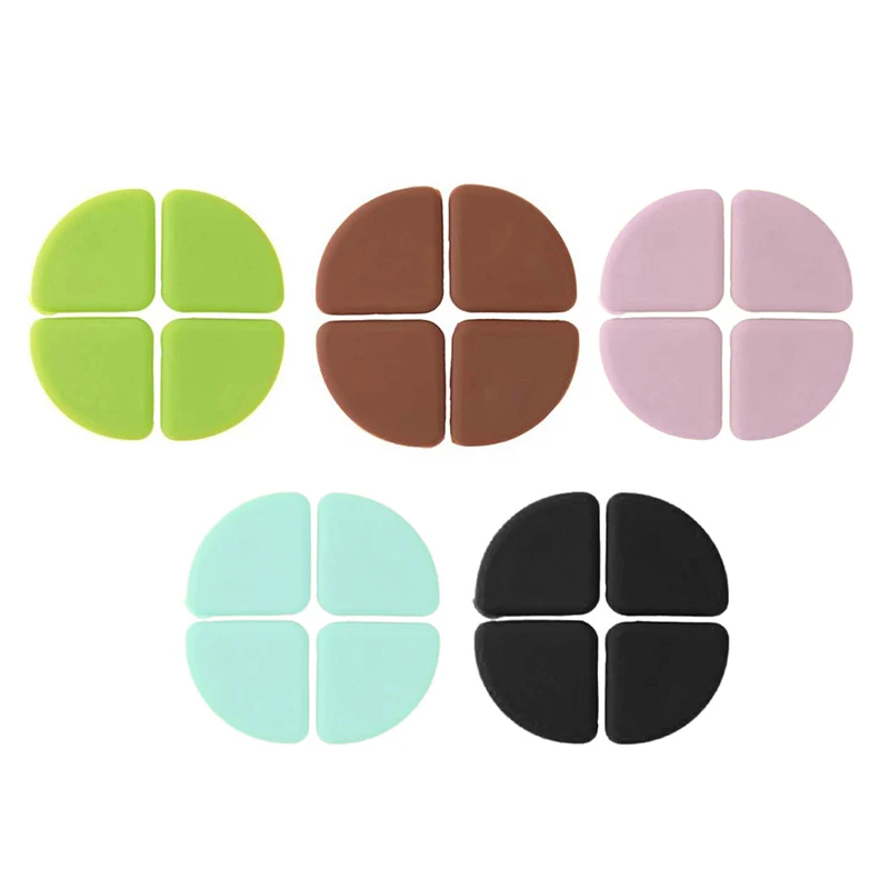 

Baby Safe Corner Protector Soft Silicone Table Desk Corner Guard Children Safety Edge Guards For Baby Kids Protection 4 Pcs