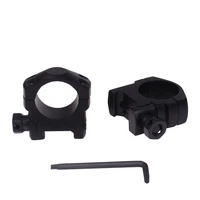outdoor tactical rifle scope mounts 1 pair of picatinny for 25 4mm tube rail mounting rings double nails rifle scope bracket