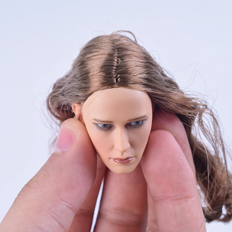 1/6 KUMIK Женская фигурка голова куклы подходит для 12 дюймовых фигурок экшн фигурки