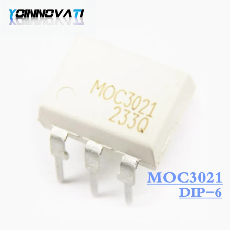 10 шт. фотосоединитель MOC3021 DIP6 DIP|Интегральные схемы| |