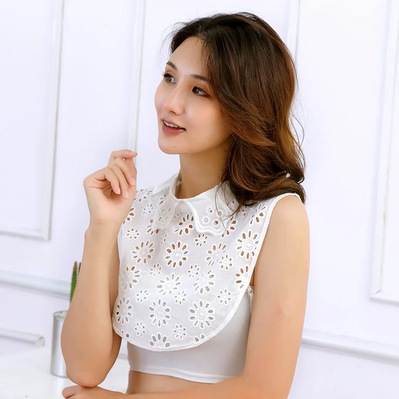 Linbaiway рубашка ложная кукла воротник блузка Женский ложный отворот съемный