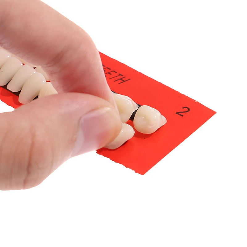 28 шт./компл. Универсальный Уровень зубных протезов смолы зубов Модель Прочный