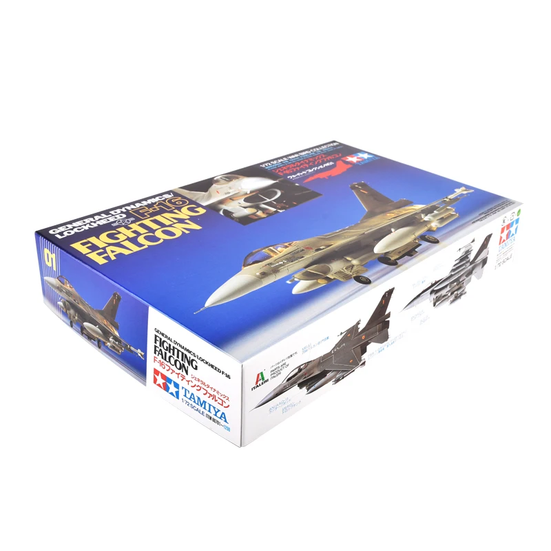 TAMIYA по супер скидке 1/72 весы военная модель игрушки 60701 США F-16 Fighting Falcon &quotсделай