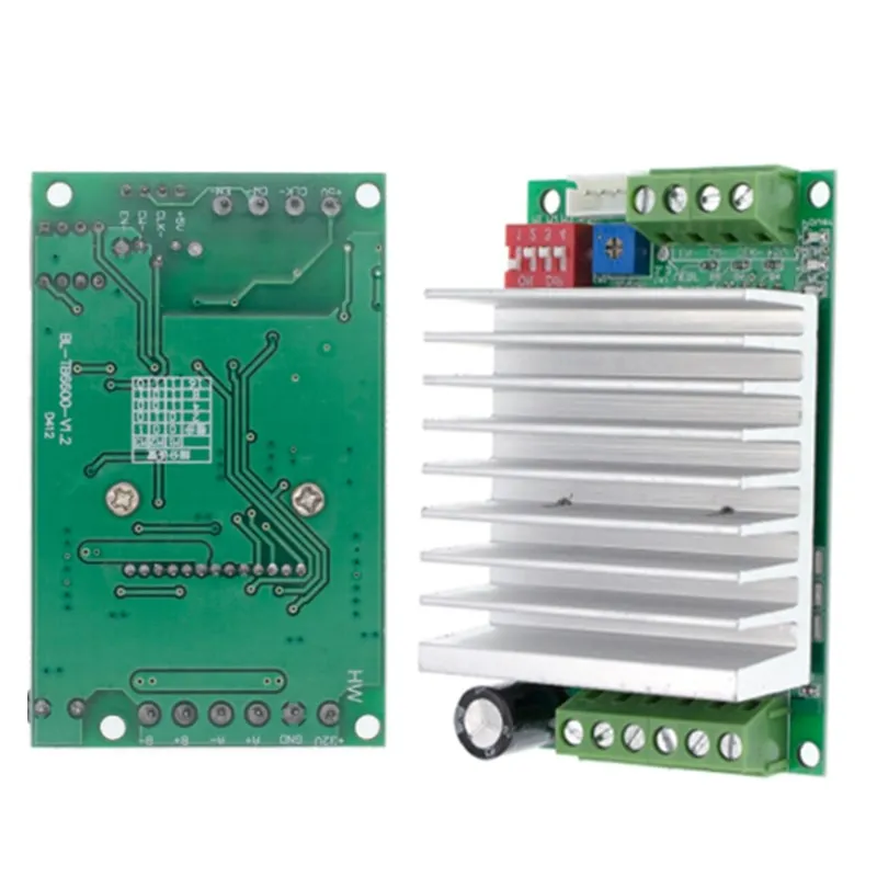 Одноосевой TB6600 4.5A DC 12-45V двухфазный гибридный модуль контроллера шагового