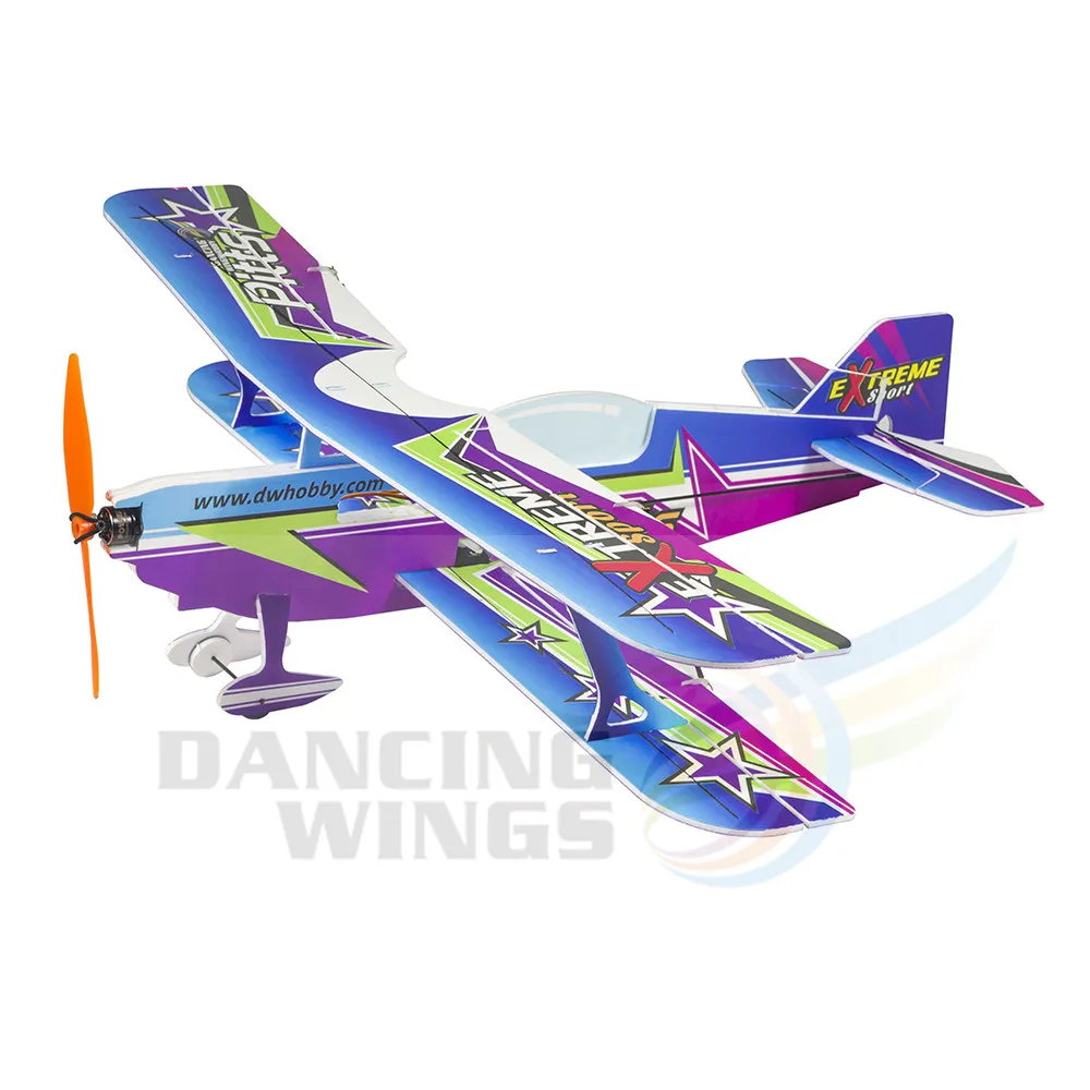 New Micro Indoor PP Foam Sport 3D Biplane 450mm Wingspan Pitts Lightest RC Plane Model RC MODEL HOBBY TOY HOT SELL PLANE