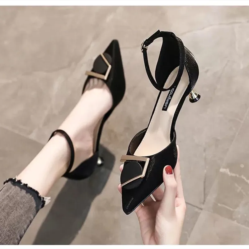 

Cresfimix/Женские повседневные милые вечерние туфли на высоком каблуке 3 см для ночного клуба; Женские модные удобные летние туфли на высоком ка...