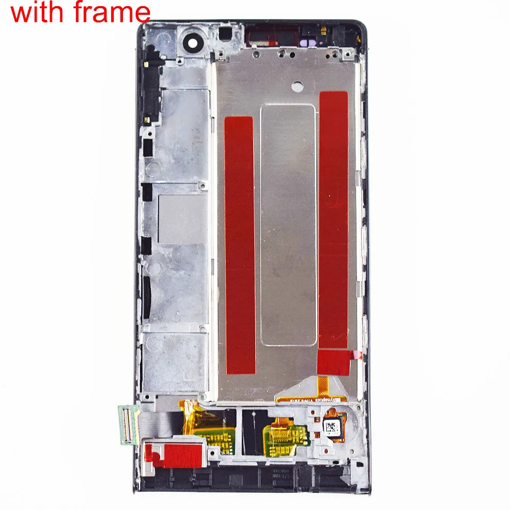 Черный/белый для Huawei Ascend P6 P6S сенсорный экран дигитайзер сенсорная панель стекло +