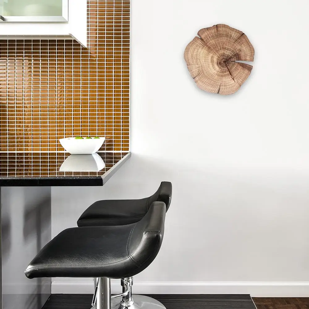 Настенные часы с мраморным рисунком простые декоративные креативные в