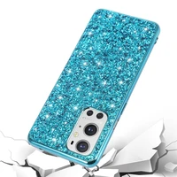 glitter phone case for oneplus 9 8 7t pro 1nord n100 n10 5g 6t 7 cute shiny sequins coque