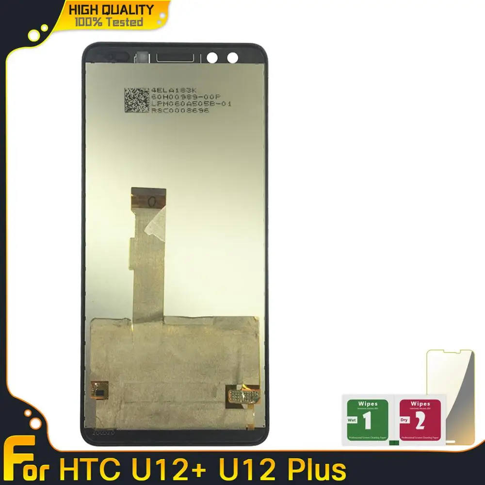 Высококачественный новый ЖК дисплей s для HTC U12 + Plus кодирующий преобразователь