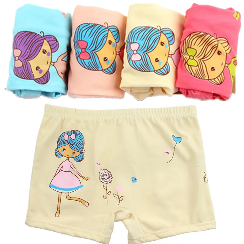 Трусики для девочек хлопковые с милым бантиком разные цвета 1 шт. 5 цветов От 6 до 12