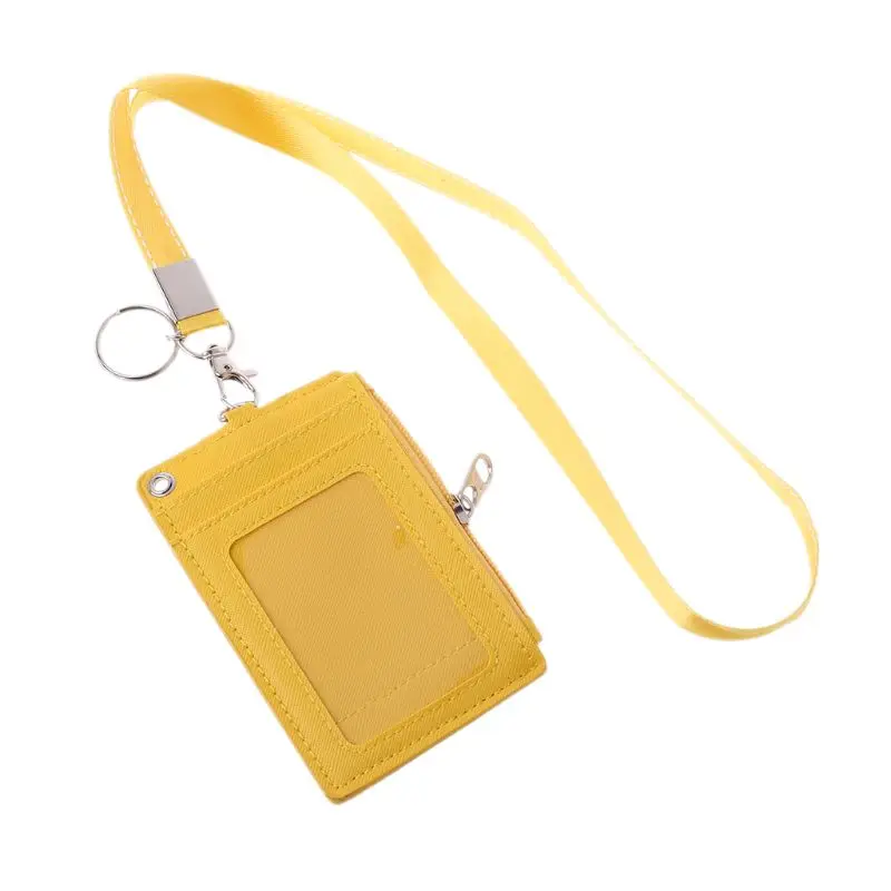 

Business Credit Card ID Badge Coin Purse Holder Neck Strap Lanyard Keychain