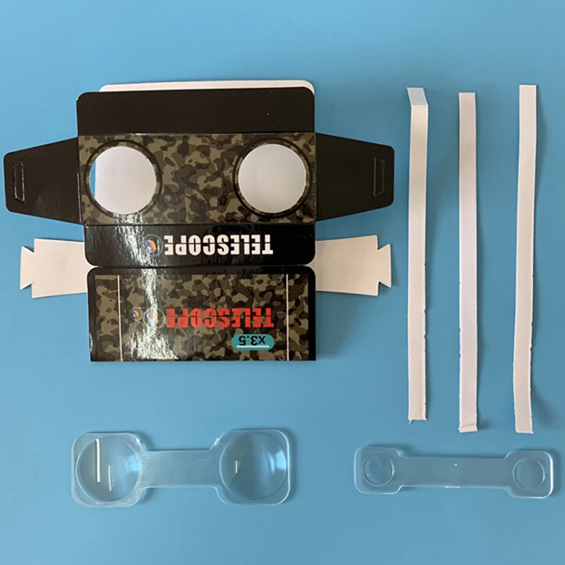 DIY бумажная телескопическая модель перископа строительные наборы изобретения