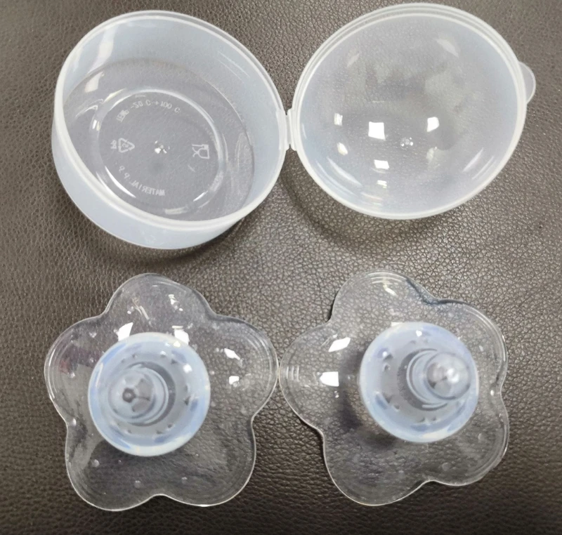 

Silicone Nipple Protectors Feeding Mothers Nipple Shields Protection Cover Breastfeeding Silicone Breast Pad