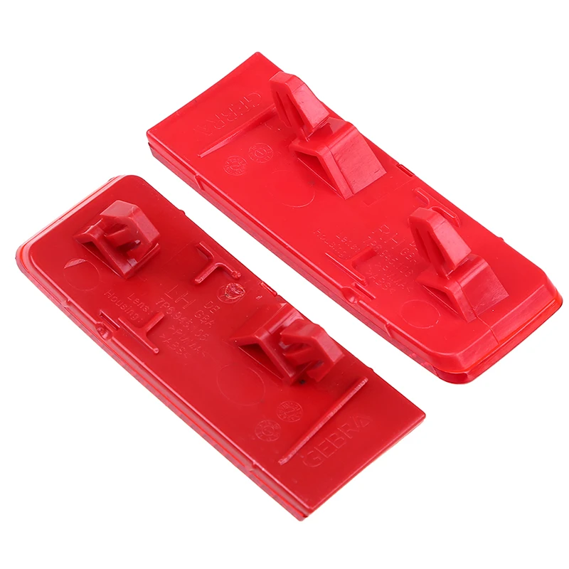 Позабай Фит для VW Touareg (Тип 7P) 2011-2014 Предфейслифт Кар Стилинг Задний Бампер Ложный Световой Отражатель Декоративные Наклейки Красные он.