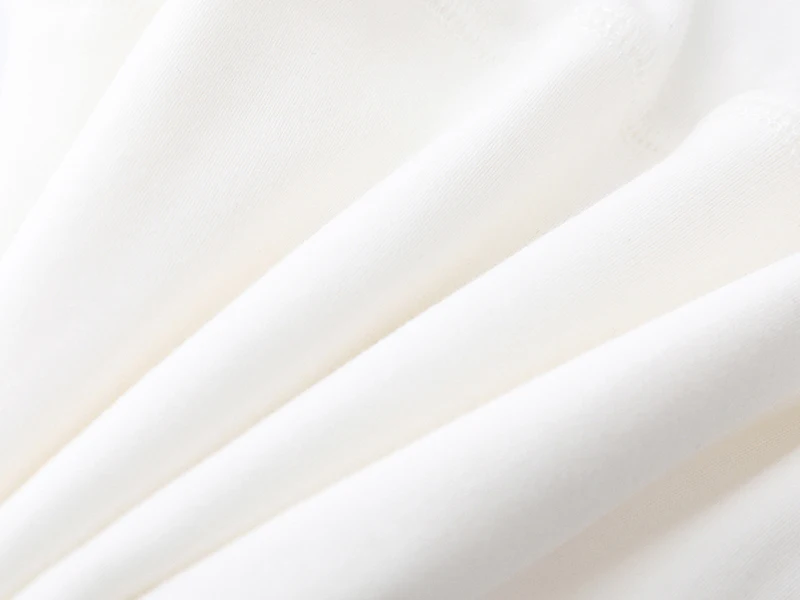 

[EAM] Women White Slim Spliced Kintting Casual Simple T-shirt New Round Neck Long Sleeve Fashion Tide Spring Summer 2021 1DD7438