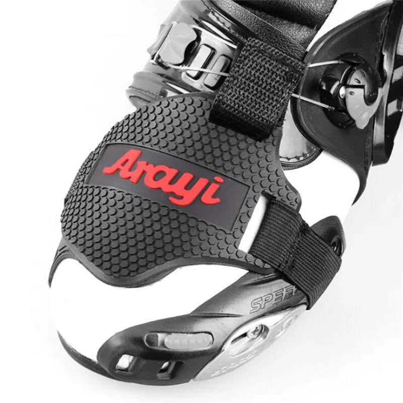 

Крышка рычага переключения передач для езды на мотоцикле мягкие противоскользящие защитные ботинки для мотоцикла