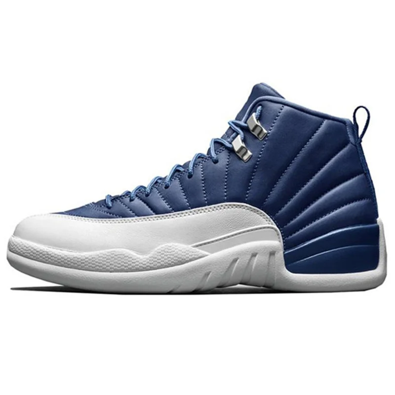 

New Arrival 12 Basketball Shoes Reverse Flu Game Dark Grey Royal CNY Men Sneakers Sports Trainer Size 7 - 13