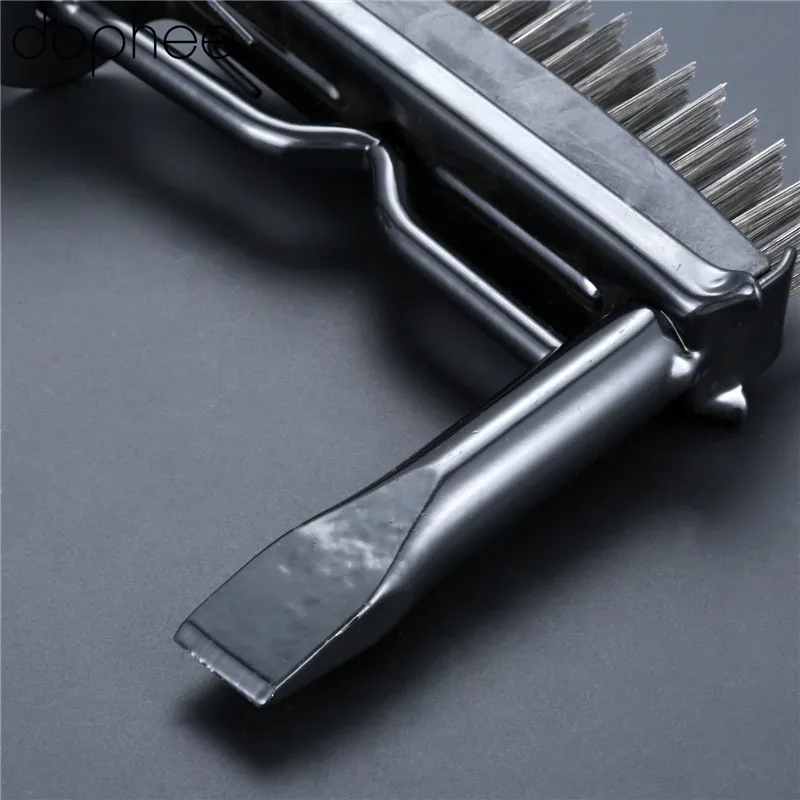 Chipping Slag Hammer Wire Welding Brush. 2 In 1 Design With Removable Brush Carbon Steel Manual Spring | Инструменты