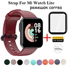 Ремешок для XiaoMi Mi Watch Lite сменный спортивный силиконовый браслет Correa для XiaoMi Mi Watch Smart Watch ремешок на запястье