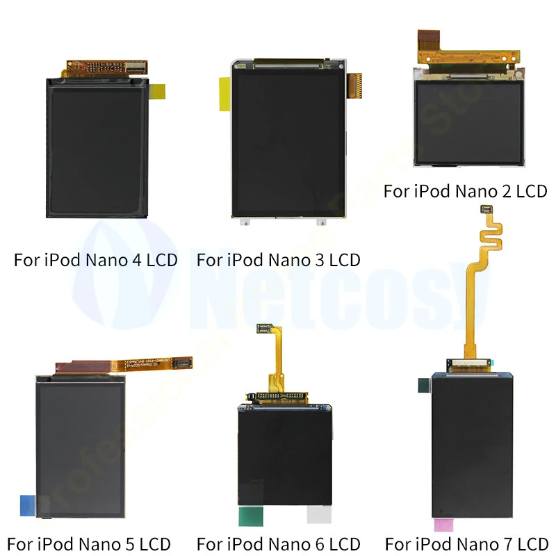 LCD s для iPod Nano 5 го 6 7 поколения ЖК экран Запасные части 2 3 4 Gen экран|Экраны мобильных